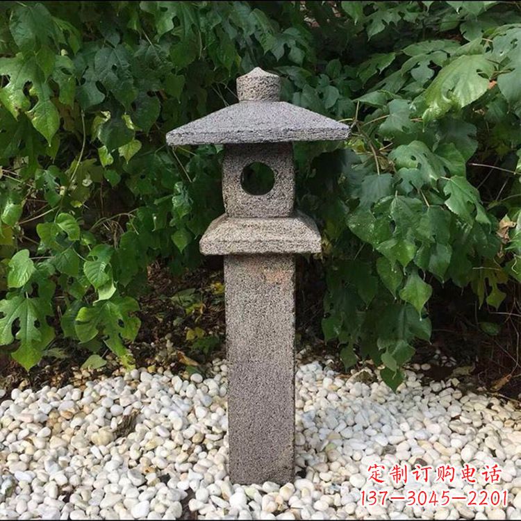 益阳中式复古园林石灯