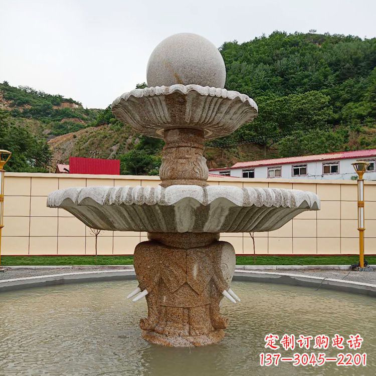 益阳中式喷泉石雕