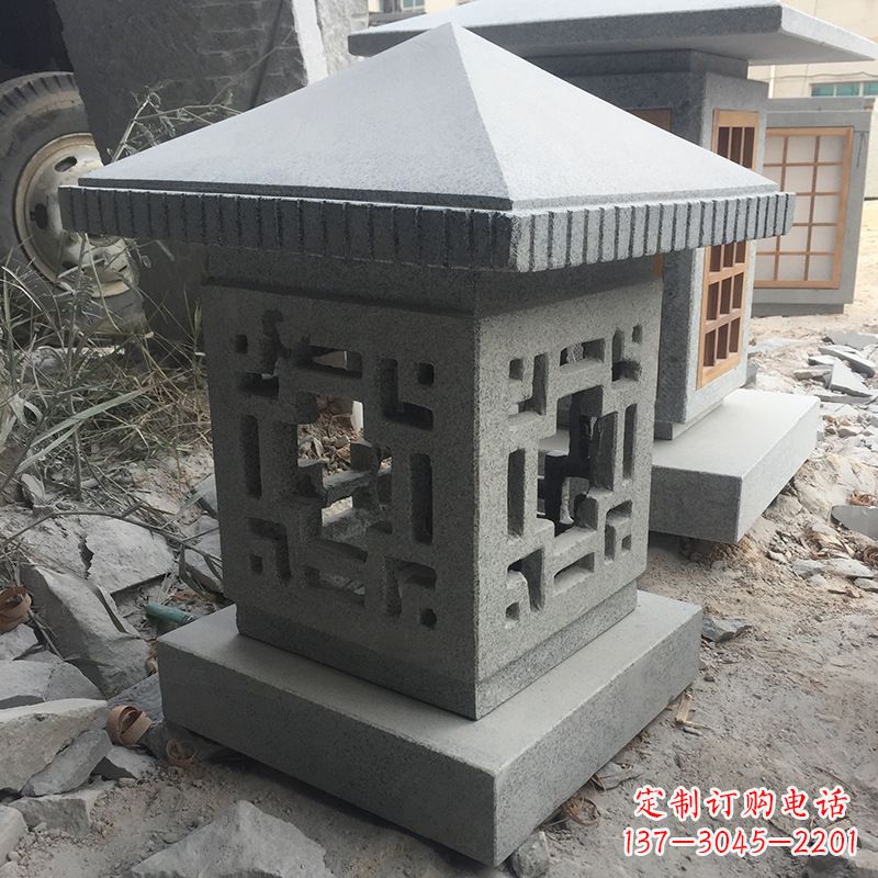 益阳中式现代石灯笼