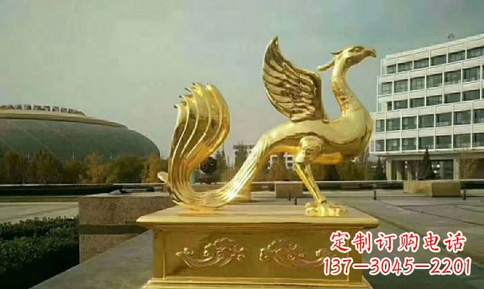 益阳朱雀铜雕