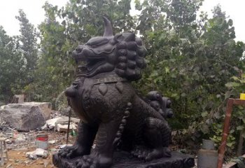 益阳獬豸铸铜雕塑