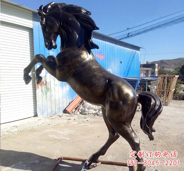 益阳铸铜立马