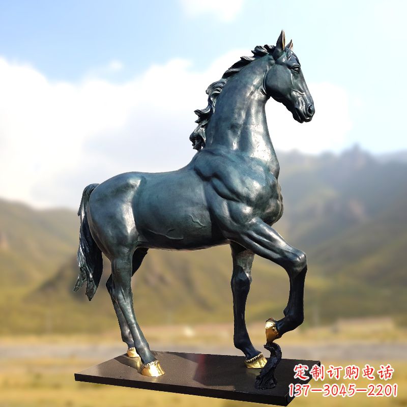 益阳铸铜马铜雕塑