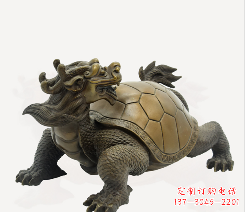 益阳招财龙龟铜雕